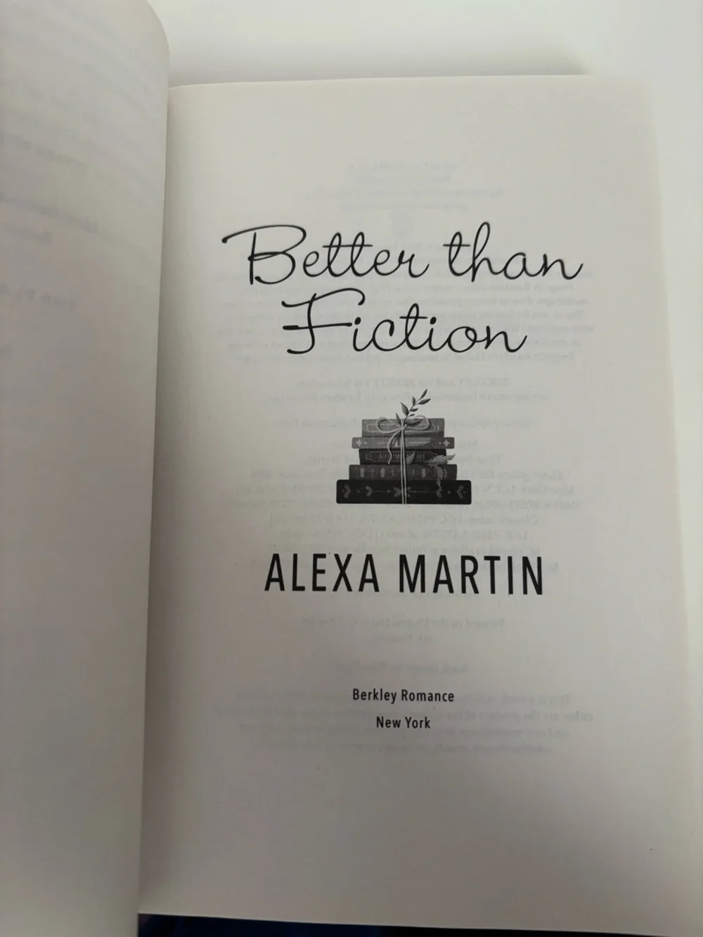 Better Than Fiction - Red/Cream Novel
